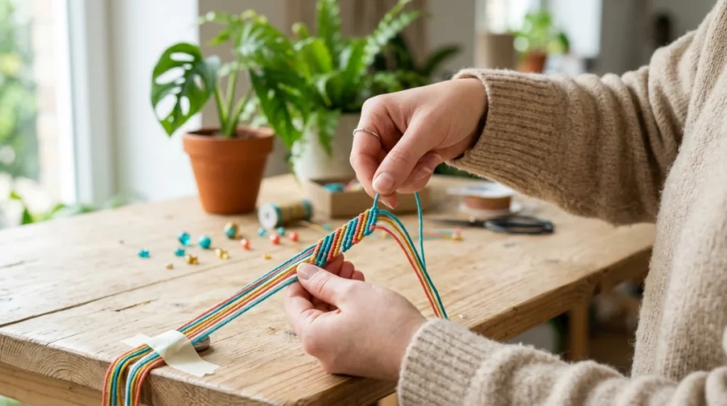 comment faire un bracelet brésilien